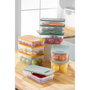 Hermia Set de Cajas de Almacenaje 9 Piezas Plástico Sin BPA
